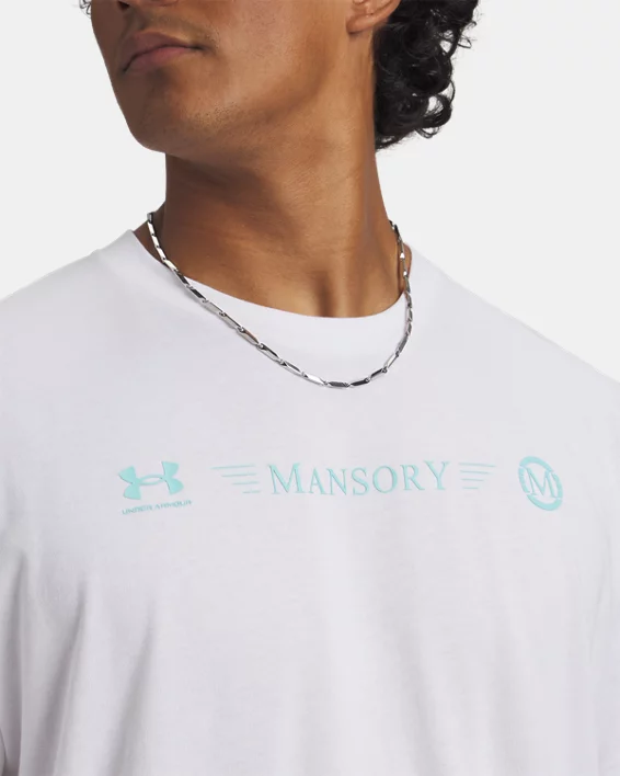 UA x Mansory Heavyweight Relentless Mens Short Sleeve - Image 4