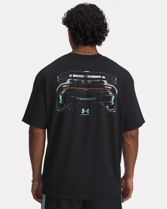 UA x Mansory Heavyweight Car Mens Short Sleeve - Image 2
