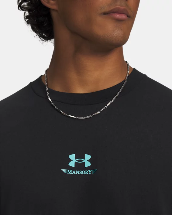 UA x Mansory Heavyweight Car Mens Short Sleeve - Image 3