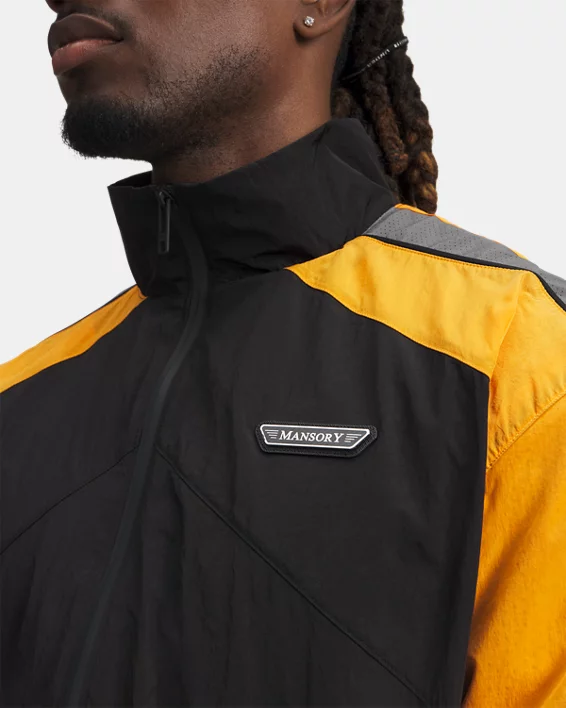 UA x Mansory Icon Woven Mens Track Jacket - Image 3
