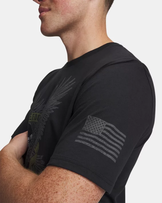 UA Freedom Eagle Mens T-Shirt - Image 3