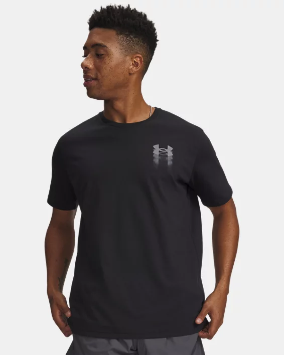UA Blur Logo Mens Short Sleeve