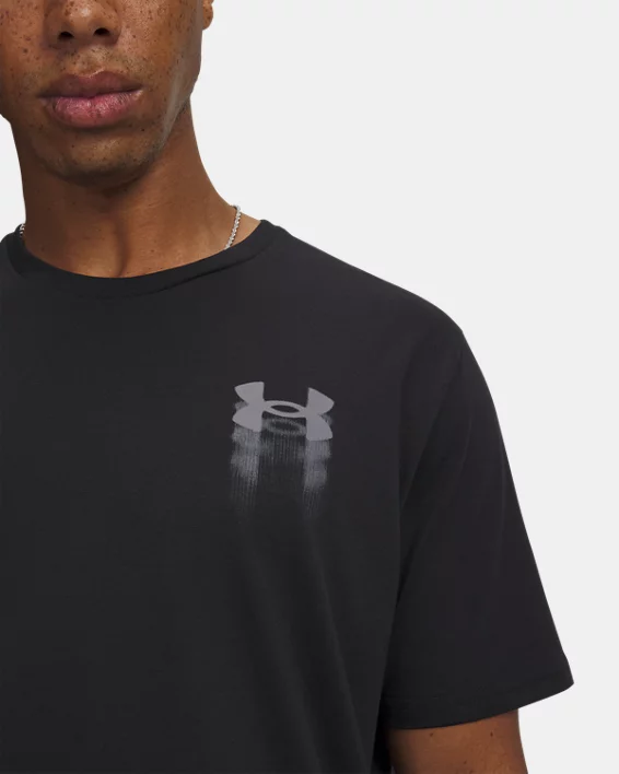 UA Blur Logo Mens Short Sleeve - Image 3