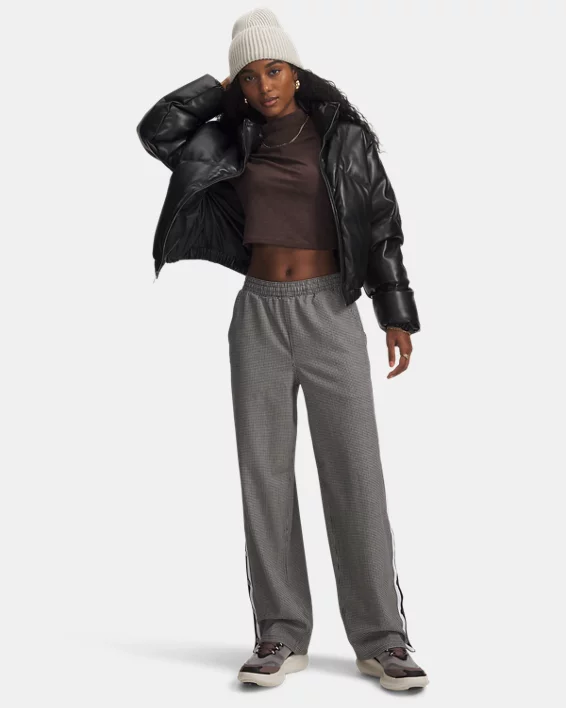 UA Houndstooth Cargo Womens Pants - Image 3