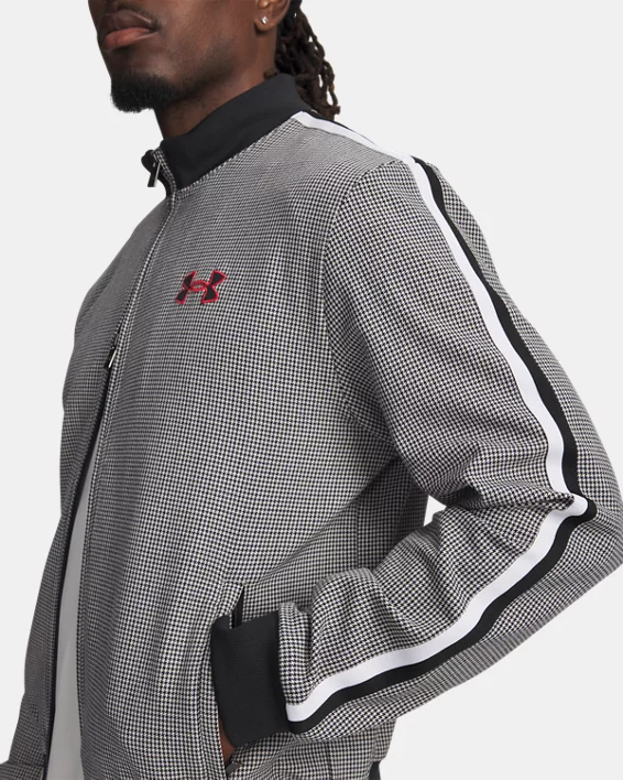 UA Houndstooth Mens Full Zip - Image 4