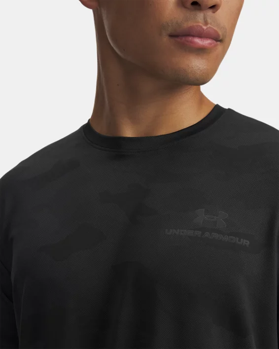 UA Vanish Energy Printed Mens Short Sleeve - Image 3