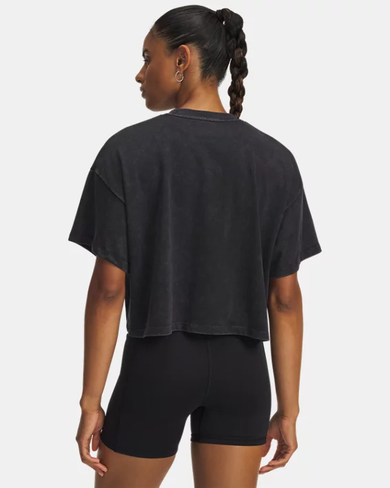 Project Rock Bull Heavyweight Womens Oversized T-Shirt - Image 2