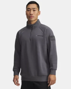 UA Freedom Icon Fleece Mens Zip