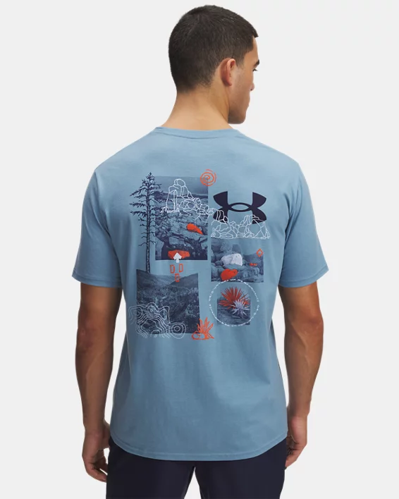 UA Treescape Mens Short Sleeve - Image 2
