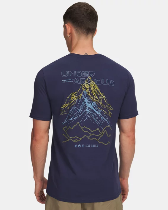 UA Mountain Scape Mens Short Sleeve - Image 2