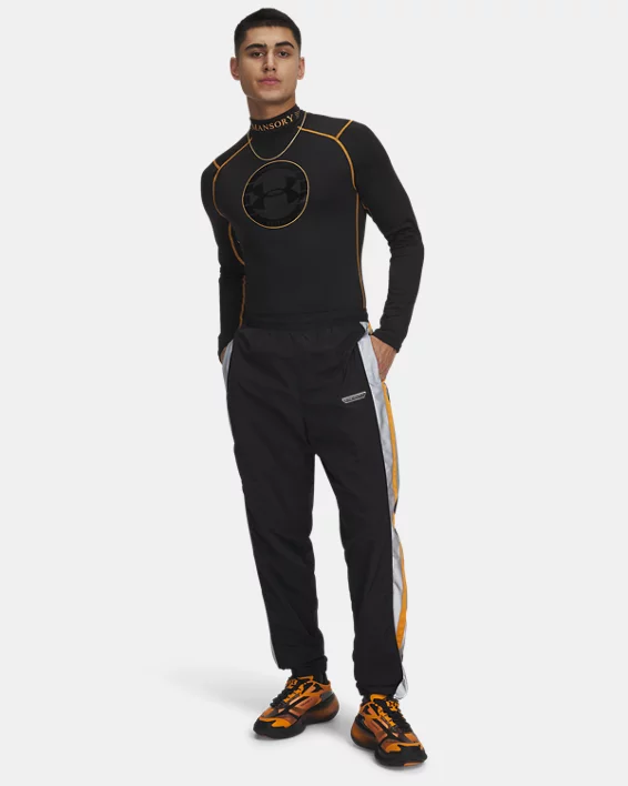 UA x Mansory ColdGear Mens Mock Neck Long Sleeve - Image 3