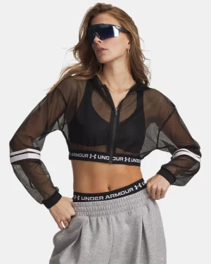 HeatGear Mesh Womens Full Zip