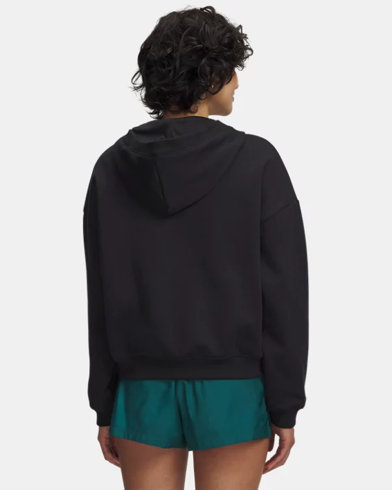 UA Icon Fleece Womens Zip Hoodie - Image 2