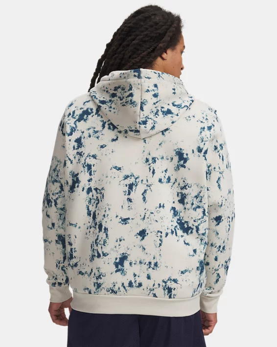 UA Icon Fleece Printed Mens Hoodie - Image 2
