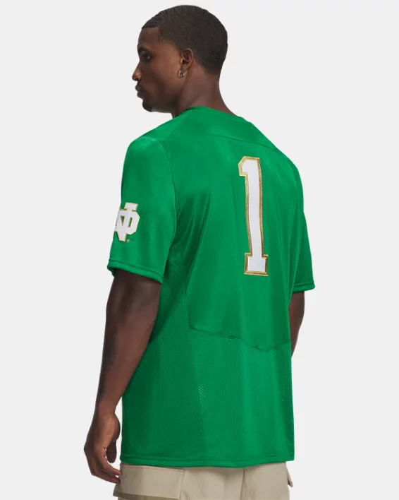 UA Notre Dame Collegiate Football Replica Mens Jersey - Image 2