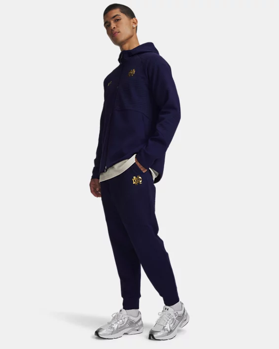 UA Unstoppable Fleece Collegiate Mens Pants - Image 3