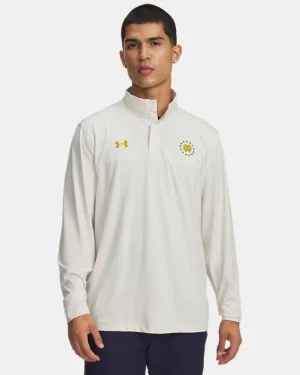 UA Tee To Green Collegiate Blocked Mens Zip