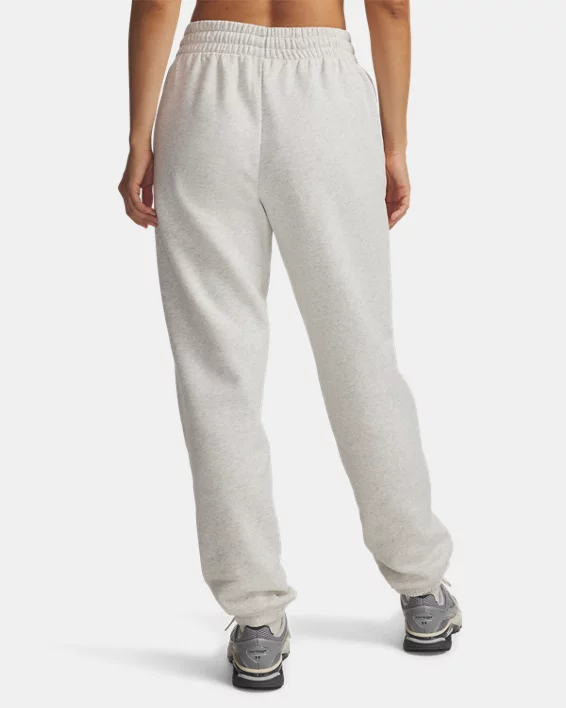 UA Icon Fleece Collegiate Womens Puddle Pants - Image 2
