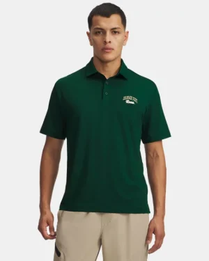 UA Tee To Green Collegiate Mens Polo