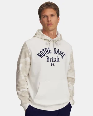UA Rival Fleece Collegiate Blocked Mens Hoodie