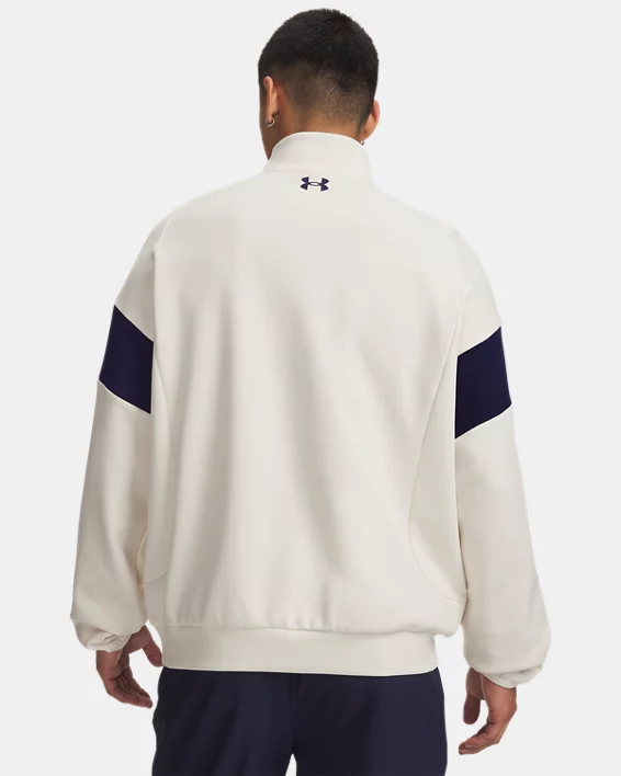 UA Gameday Icon Double Knit Fleece Collegiate Mens Zip - Image 2
