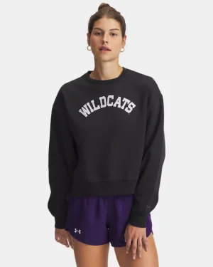 UA Icon Fleece Collegiate Womens Crew