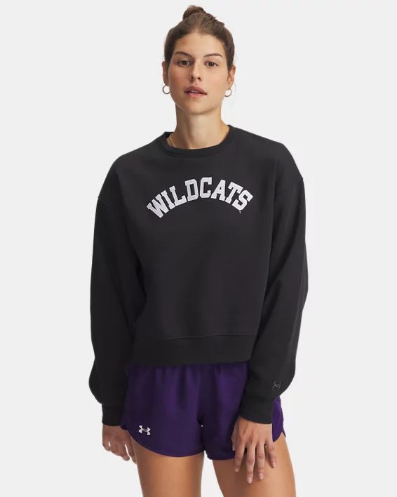 UA Icon Fleece Collegiate Womens Crew