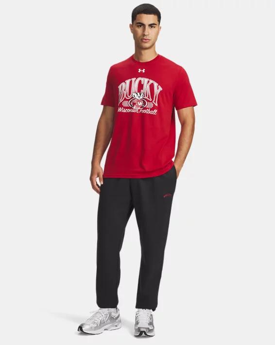 UA Rival Fleece Collegiate Mens Puddle Pants - Image 3