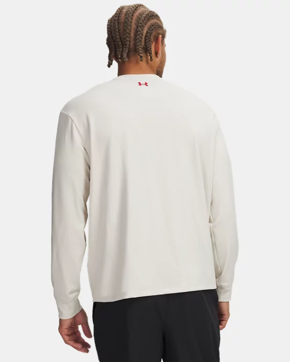 UA Gameday Motion Heavyweight Collegiate Mens Long Sleeve T-Shirt - Image 2