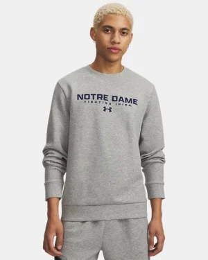 UA Unstoppable Fleece Collegiate Mens Crew