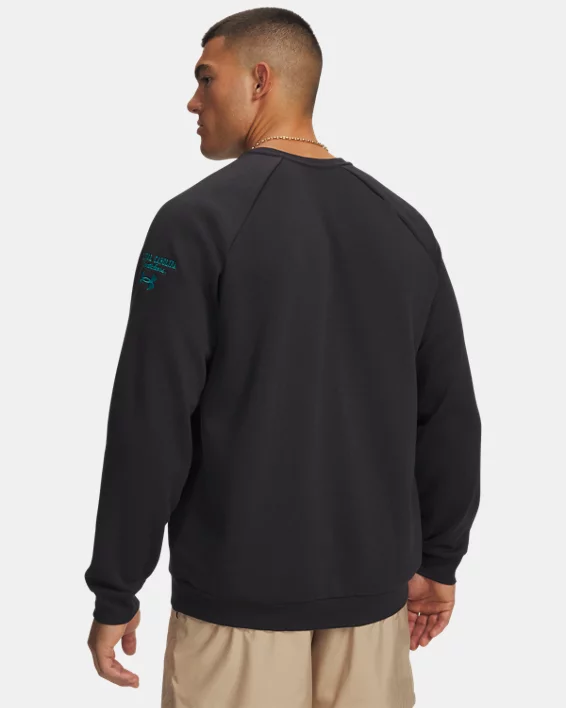 UA Rival Fleece Collegiate Mens Crew - Image 2