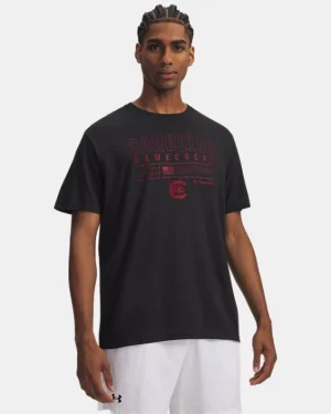 UA Performance Cotton Collegiate Mens Short Sleeve T-Shirt