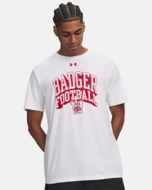 UA Performance Cotton Collegiate Mens Short Sleeve T-Shirt