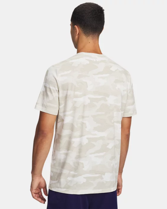 UA Performance Cotton Collegiate Camo Mens T-Shirt - Image 2