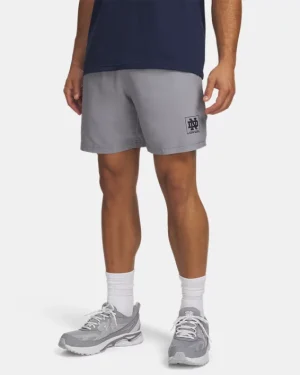 UA Woven Collegiate Graphic Mens 7 Shorts