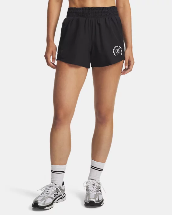 UA Flex Woven Collegiate Womens Shorts