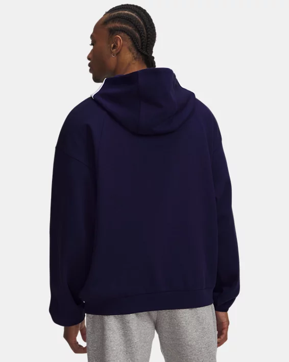 UA Gameday Icon Double Knit Fleece Collegiate Mens Hoodie - Image 2