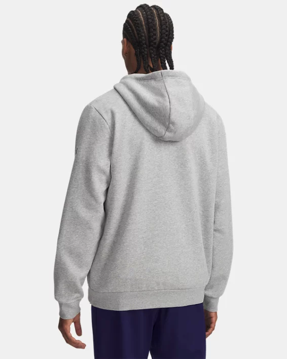 UA Rival Fleece Collegiate Mens Full Zip - Image 2