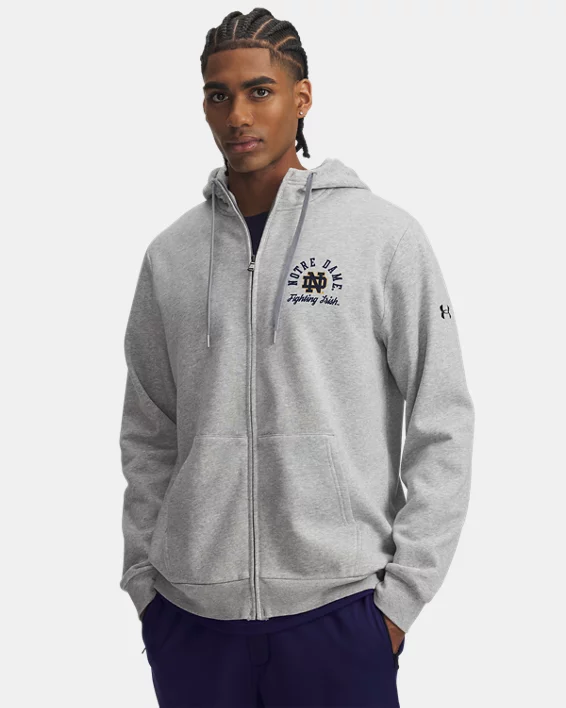 UA Rival Fleece Collegiate Mens Full Zip